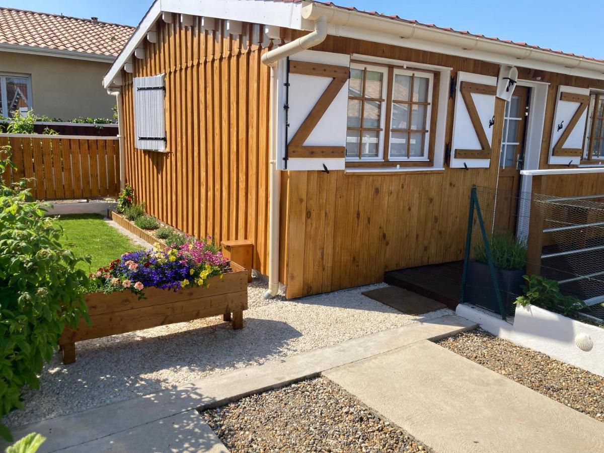 Chalet Le Teich Bagian luar foto